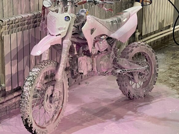 2019 Kayo Mini К125EM, белый, 65000 рублей - вид 2