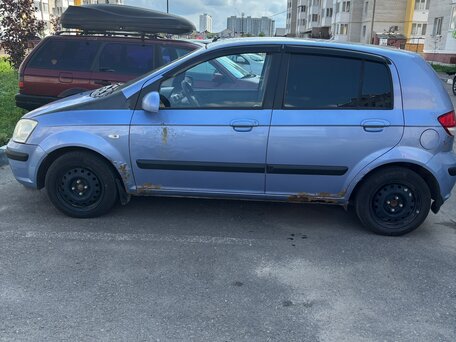 2005 Hyundai Getz I, фиолетовый, 230000 рублей, вид 4
