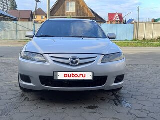 2007 Mazda 6 I (GG) Рестайлинг, серебристый, 690000 рублей, вид 2