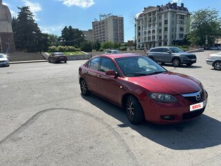 2008 Mazda 3 I (BK) Рестайлинг, красный, 450000 рублей, вид 3