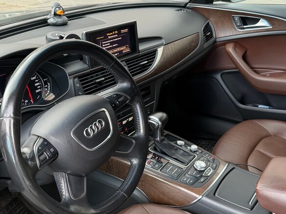 2013 Audi A6 IV (C7), чёрный, 1690000 рублей - вид 5