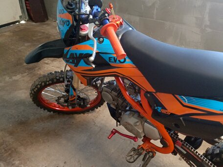 2025 Kayo Evolution YX140EM, оранжевый, 60000 рублей, вид 2