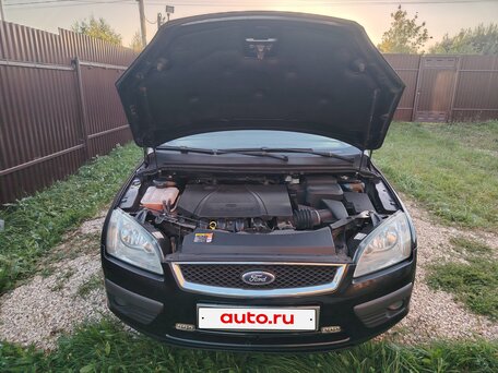 2007 Ford Focus II, чёрный, 475000 рублей, вид 4
