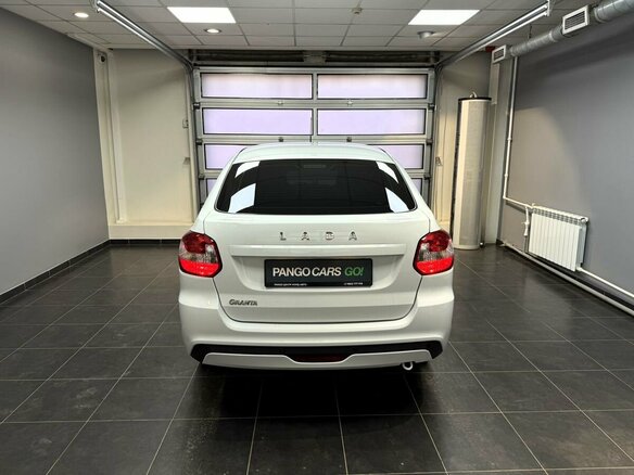 2022 Lada (ВАЗ) Granta I Рестайлинг, белый, 760000 рублей - вид 4