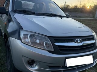 2011 Lada (ВАЗ) Granta I, серебристый, 350000 рублей, вид 1