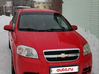 2010 Chevrolet Aveo I Рестайлинг, красный, 400000 рублей, вид 2