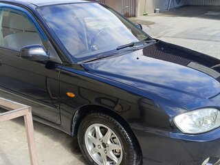 2007 Kia Spectra I Рестайлинг 2, чёрный, 430000 рублей, вид 2