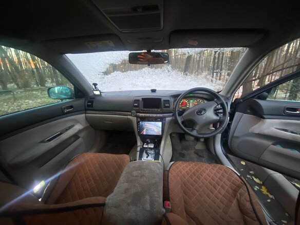 2002 Toyota Mark II IX (X110), серый, 700000 рублей - вид 16