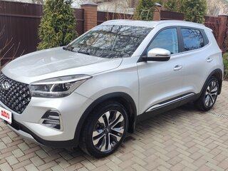 2024 Chery Tiggo 4 Pro I Рестайлинг, серый, 1670000 рублей, вид 1
