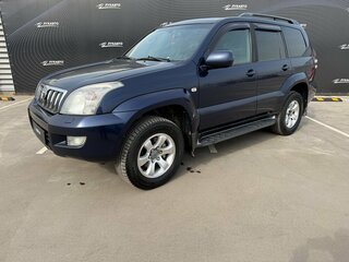 2008 Toyota Land Cruiser Prado 4-speed 120 Series Рестайлинг, синий, 2050000 рублей, вид 1