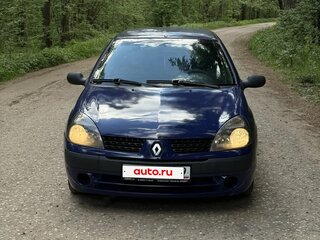 2002 Renault Symbol I Рестайлинг, синий, 210000 рублей, вид 3