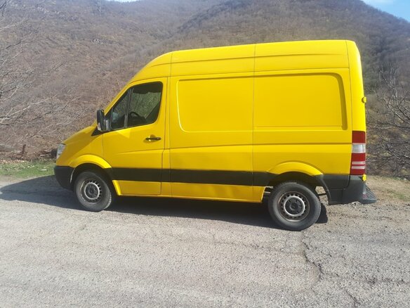 2007 Mercedes-Benz Sprinter, жёлтый, 1350000 рублей - вид 1