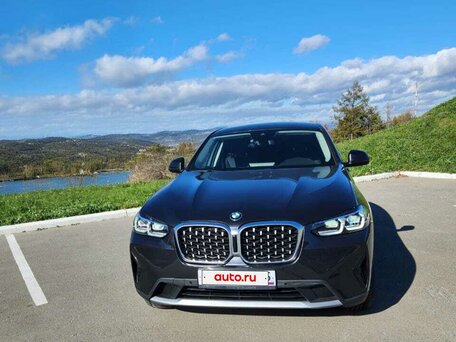 2021 BMW X4 20d II (G02) Рестайлинг, серый, 5900000 рублей, вид 1