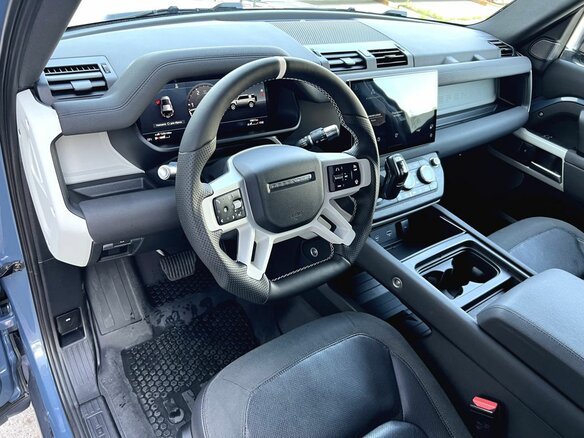 2021 Land Rover Defender 110 II, синий - вид 28