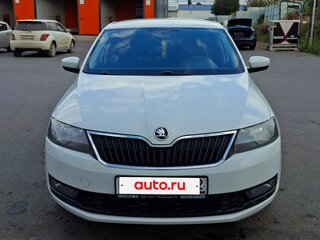 2018 Skoda Rapid I Рестайлинг, белый, 1290000 рублей, вид 1