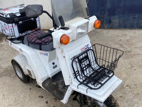 2000 Honda Gyro, белый, 100000 рублей, вид 1
