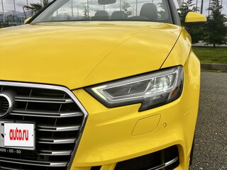 2018 Audi A3 III (8V) Рестайлинг, жёлтый, 3200000 рублей, вид 5