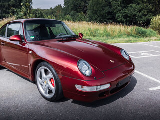 1996 Porsche 911 Carrera 4 IV (993), пурпурный, 18500000 рублей, вид 4