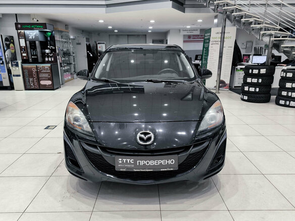 2009 Mazda 3 II (BL), чёрный, 699000 рублей - вид 1