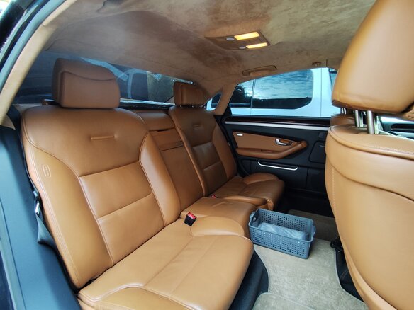 2008 Audi A8 II (D3) Рестайлинг 2, чёрный - вид 15