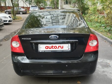 2010 Ford Focus II Рестайлинг, чёрный, 499000 рублей, вид 5