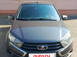 2018 Lada (ВАЗ) Granta I Рестайлинг, серебристый, 650000 рублей, вид 2