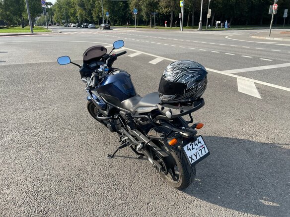 2009 Yamaha XJ6 (FZ6R), синий, 400000 рублей - вид 1