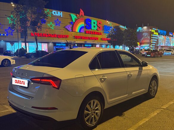 2020 Skoda Rapid II, белый - вид 2
