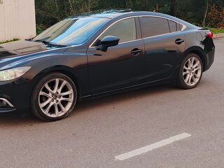 2013 Mazda 6 III (GJ), чёрный, 1310000 рублей, вид 4