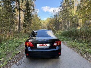 2008 Toyota Corolla X (E140, E150), чёрный, 750000 рублей, вид 2