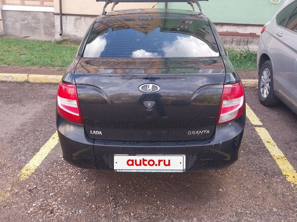 2012 Lada (ВАЗ) Granta I, чёрный, 250000 рублей - вид 1
