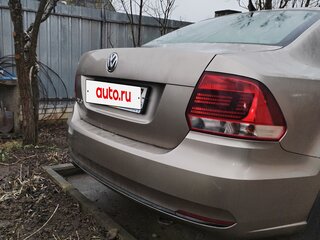 2015 Volkswagen Polo V Рестайлинг, бежевый, 1050000 рублей, вид 4