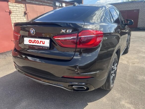 2016 BMW X6 30d II (F16), коричневый, 4300000 рублей - вид 5