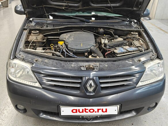 2007 Renault Logan I, серый, 379000 рублей - вид 3