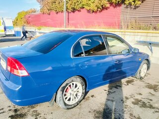 2002 Honda Civic VII, синий, 390000 рублей, вид 3