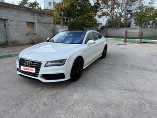 2012 Audi A7 I (4G), белый, 1400000 рублей, вид 1