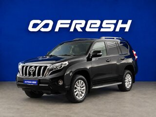 2017 Toyota Land Cruiser Prado 150 Series Рестайлинг 1, чёрный, 4499652 рублей, вид 5