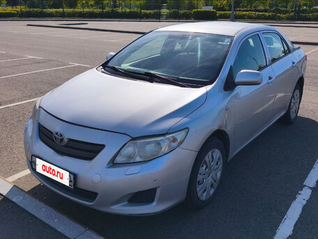 2007 Toyota Corolla X (E140, E150), серебристый, 470000 рублей, вид 1