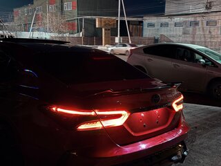 2019 Toyota Camry Japan Market VIII (XV70), красный, 2800000 рублей, вид 5