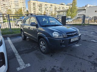 2008 Hyundai Tucson I, серый, 849000 рублей, вид 1