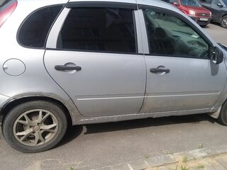 2009 Lada (ВАЗ) Kalina I, серый, 125000 рублей, вид 5