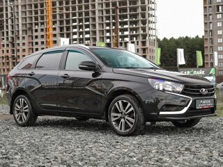 2018 Lada (ВАЗ) Vesta SW I, чёрный, 799000 рублей, вид 4