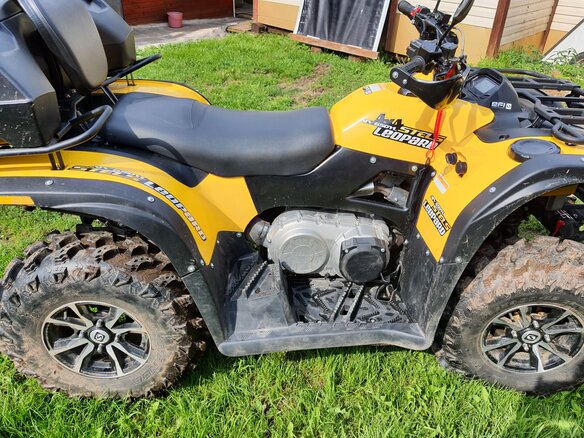 2021 Stels ATV-650YL Leopard, жёлтый, 525000 рублей - вид 13