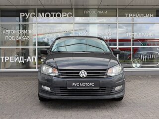 2017 Volkswagen Polo V Рестайлинг, серый, 1070000 рублей, вид 2