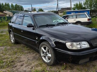 1996 Audi S6 I (C4), чёрный, 800000 рублей, вид 1