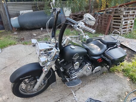 2002 Harley-Davidson Road King, чёрный, 600000 рублей, вид 3