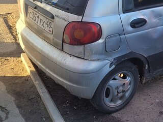 2003 Daewoo Matiz I Рестайлинг, серый, 75000 рублей, вид 2