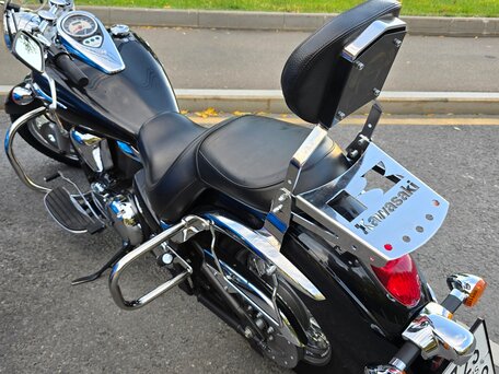 2013 Kawasaki VN900 Vulcan, чёрный, 650000 рублей, вид 1