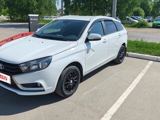 2021 Lada (ВАЗ) Vesta SW I, белый, 880000 рублей, вид 1