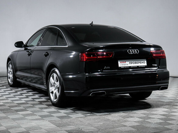 2015 Audi A6 IV (C7) Рестайлинг, чёрный, 1744578 рублей - вид 6